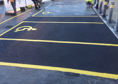 Parking Bay Re-Surfaced and Painted