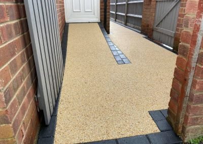 Resin Path, Steps & Patio