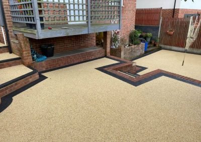 Resin Path, Steps & Patio