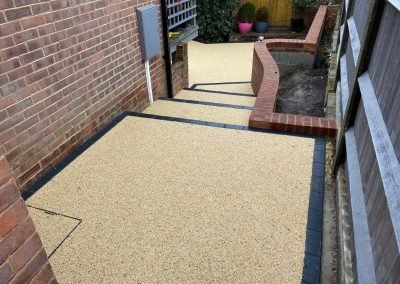 Resin Path, Steps & Patio