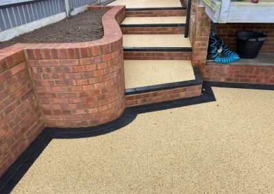 Resin Path, Steps & Patio