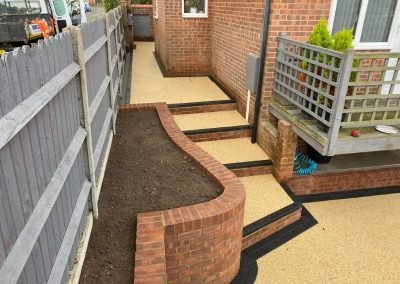 Resin Path, Steps & Patio