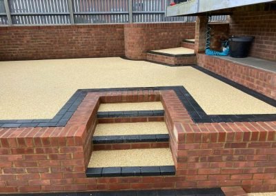 Resin Path, Steps & Patio