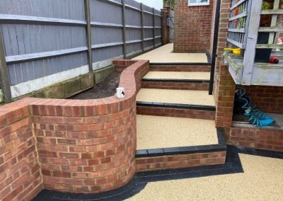 Resin Path, Steps & Patio