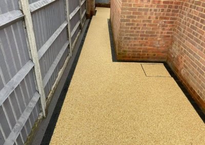 Resin Path, Steps & Patio