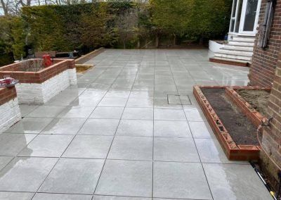 Mustang Grey Porcelain Patio