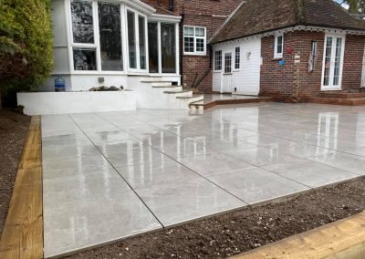 Mustang Grey Porcelain Patio