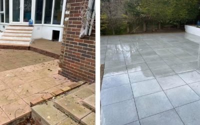 Mustang Grey Porcelain Patio