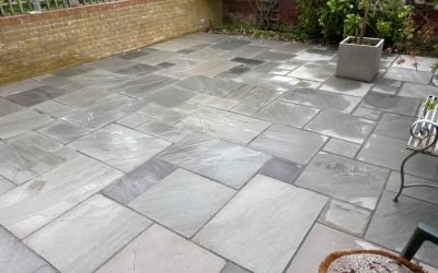 Indian Sandstone Grey Patio