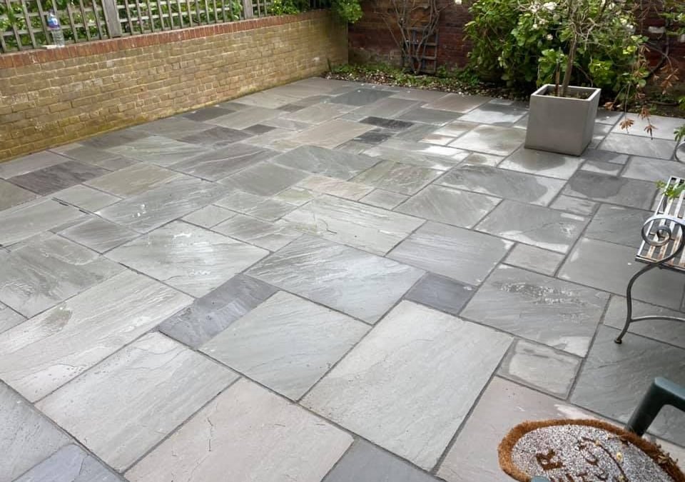 Indian Sandstone Grey Patio